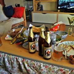 German Beer, French Cheese, Mexican Salsa and American Football