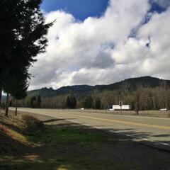 Landschaft im Süden Oregons