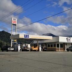 Tankstelle im Süden Oregons