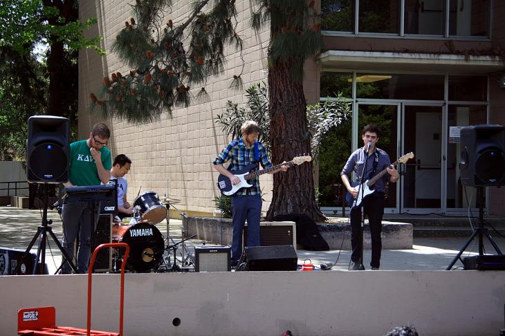 Live-Musik on Campus