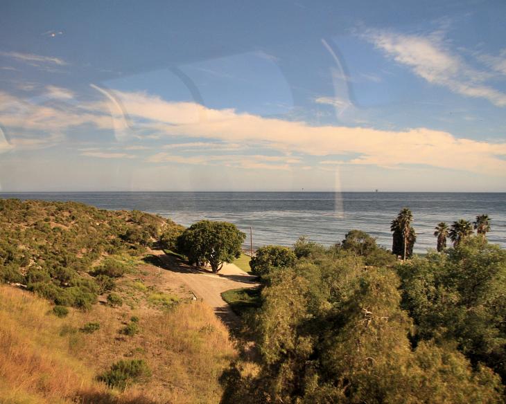 Southern California as seen from the train / Südkalifornien bei der Zugfahrt