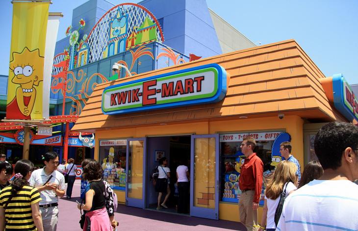 Simpsons Kwik-E-Mart - Universal Studios