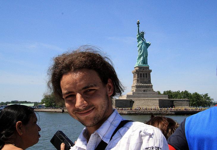 Me and the Statue of Liberty / Ich und die Freiheitsstatue