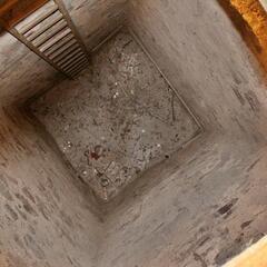 Bones in a prison cell beneath the tower of Burg Giebichenstein, Halle