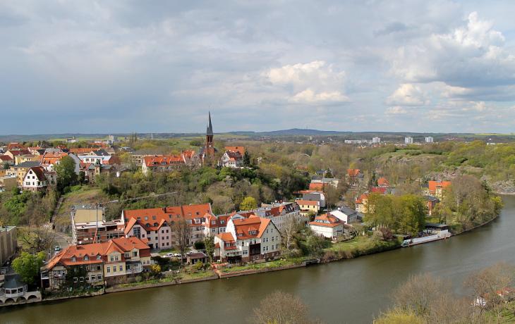 Kröllwitz at the Saale river