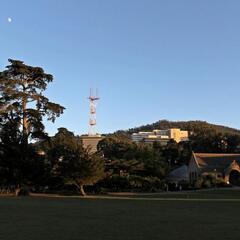 Sutro Tower as seen from the Golden Gate Park