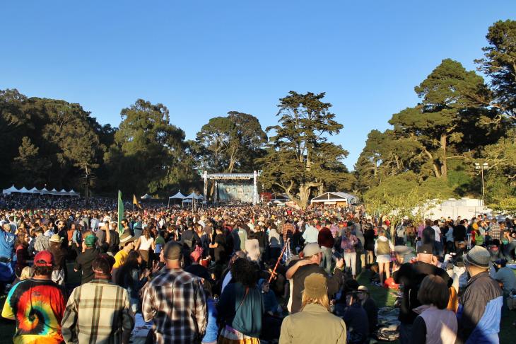 Hardly Strictly Bluegrass Festival, Golden Gate Park