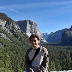 Me with Half Dome in the background