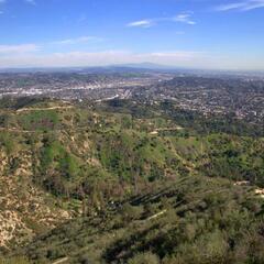Griffith Park (seen from Mount Hollywood)