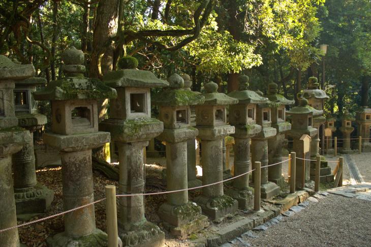 Toro (Stone lanterns) near Kasuga Taisha Shrine