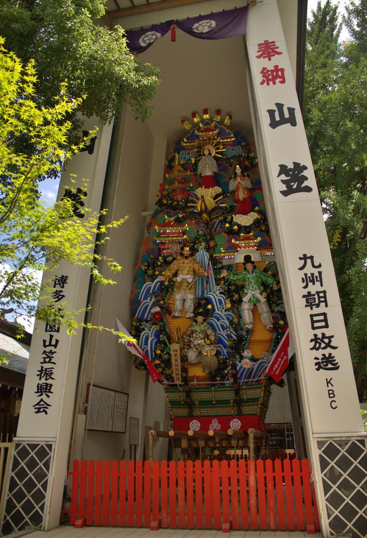 Kazariyama float for the Hakata Gion Yamakasa Festival