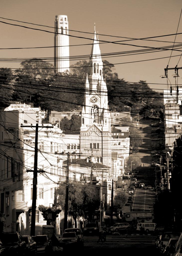 Saints Peter and Paul Church and Coit Tower