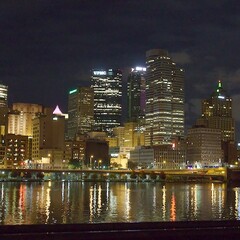 Pittsburgh At Night