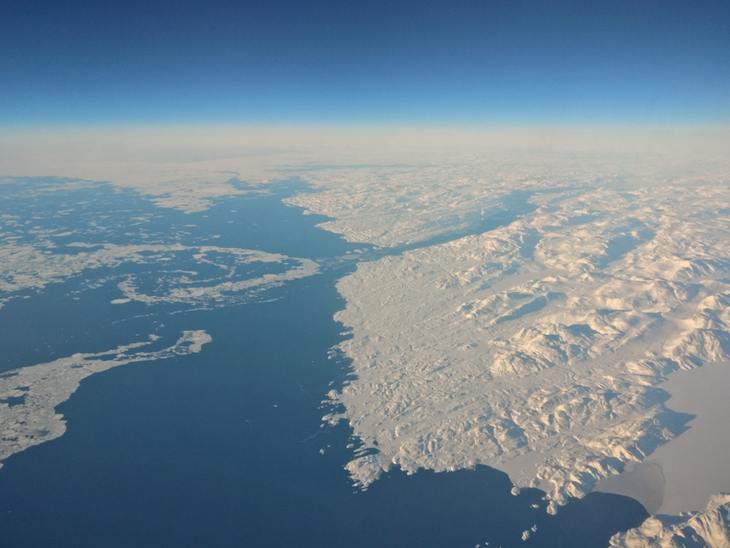 Greenland (from plane)