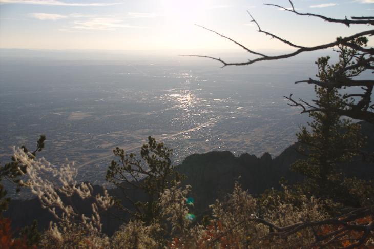 View of Albuquerque from Sandia Peak