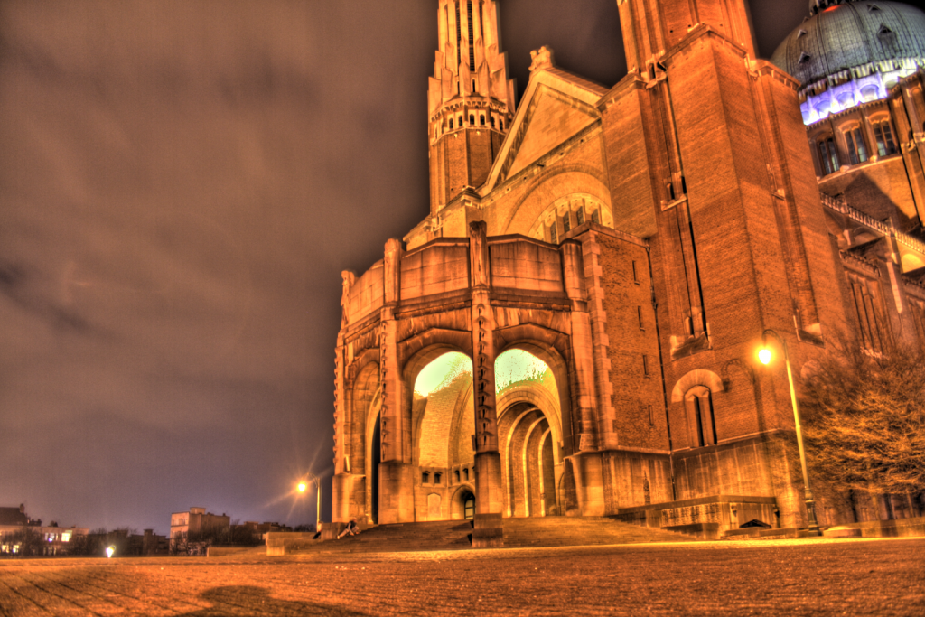 Basilica of the Sacred Heart, Brussels (HDR)