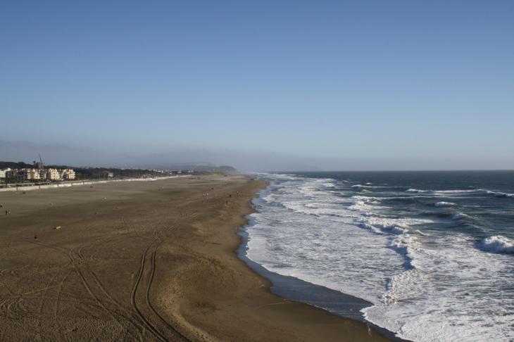 Ocean Beach, West of Golden Gate Park