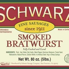 "Smoked Bratwurst" von Schwarz
